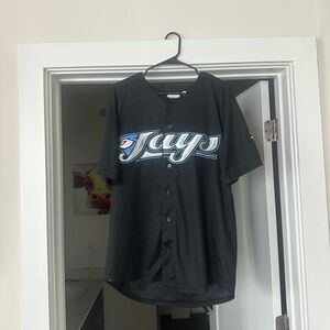 Vintage Roy Holladay Black Blue Jays Jersey